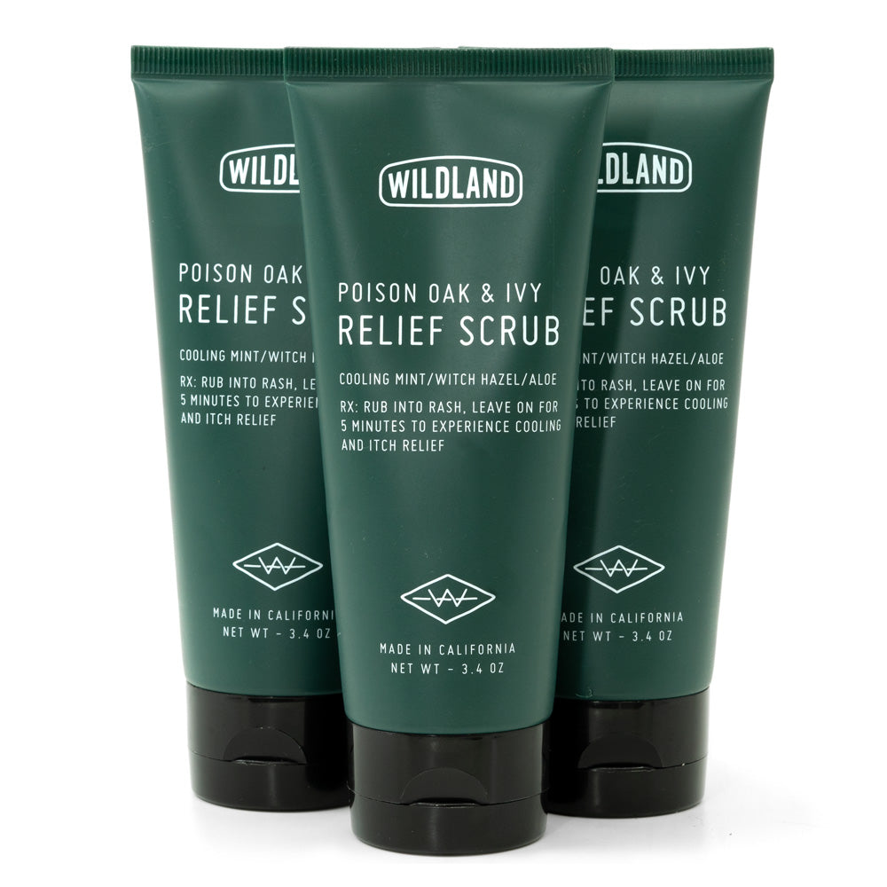 Poison Oak & Ivy Relief Scrub - 3.4 oz (3 Pack)