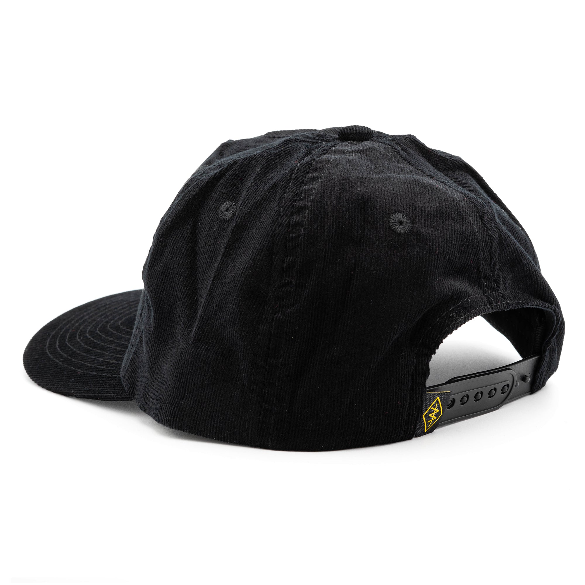 Black Corduroy Snapback