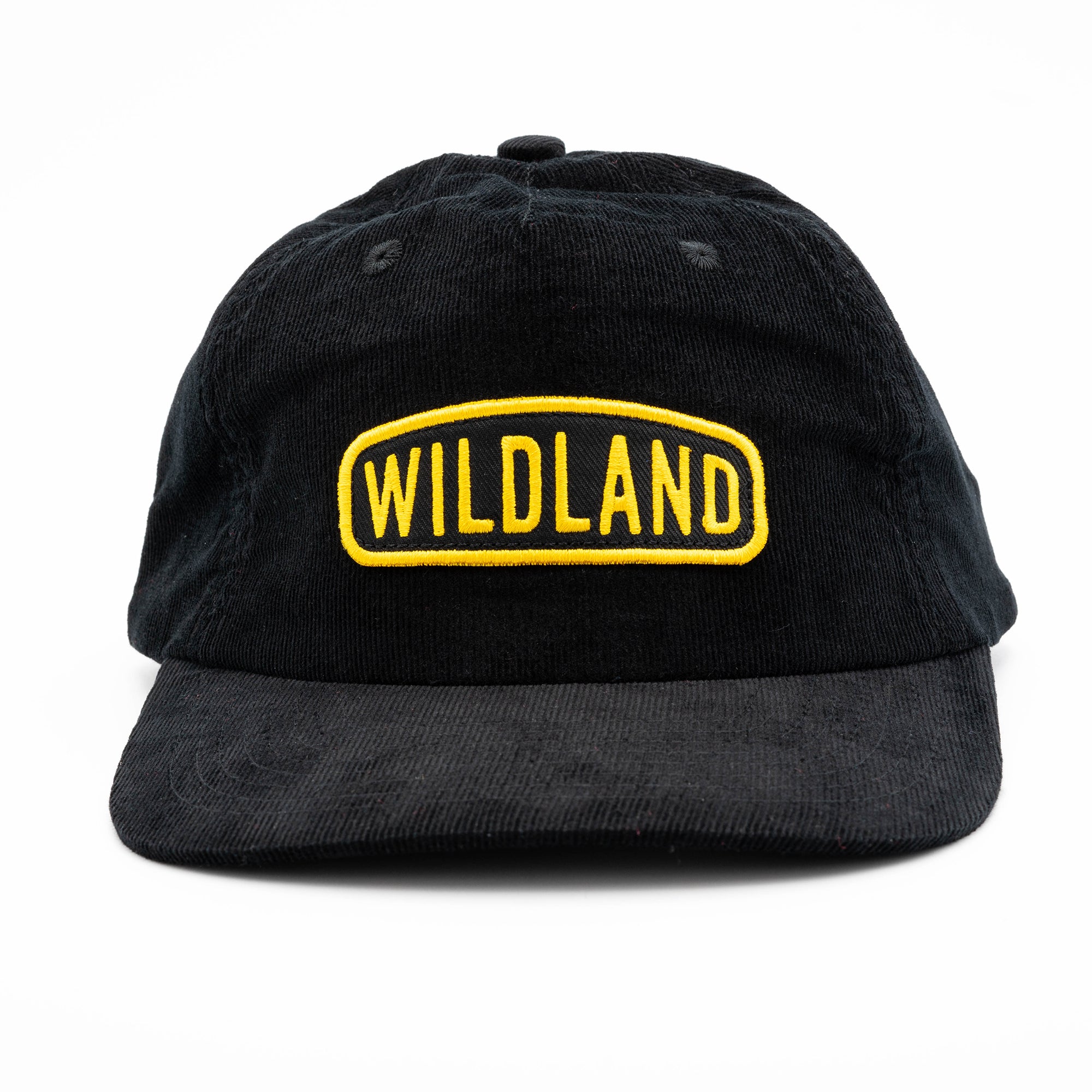 Black Corduroy Snapback